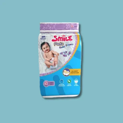 SMC Smile Baby Diaper Pants (এস এম সি স্মাইল বেবি ডায়পার) 4-8 KG